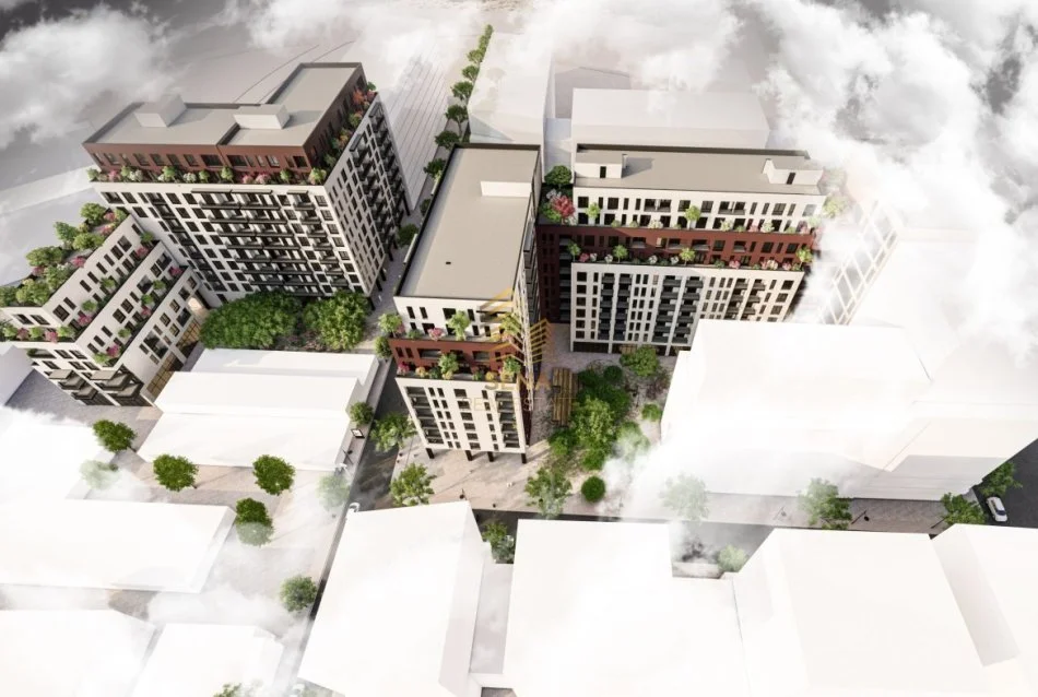 Tirane, jepet me qera apartament 2+1+Ballkon Kati 7, 100 m² 750 € (Rruga Dritan Hoxha, AURA Kompleks)