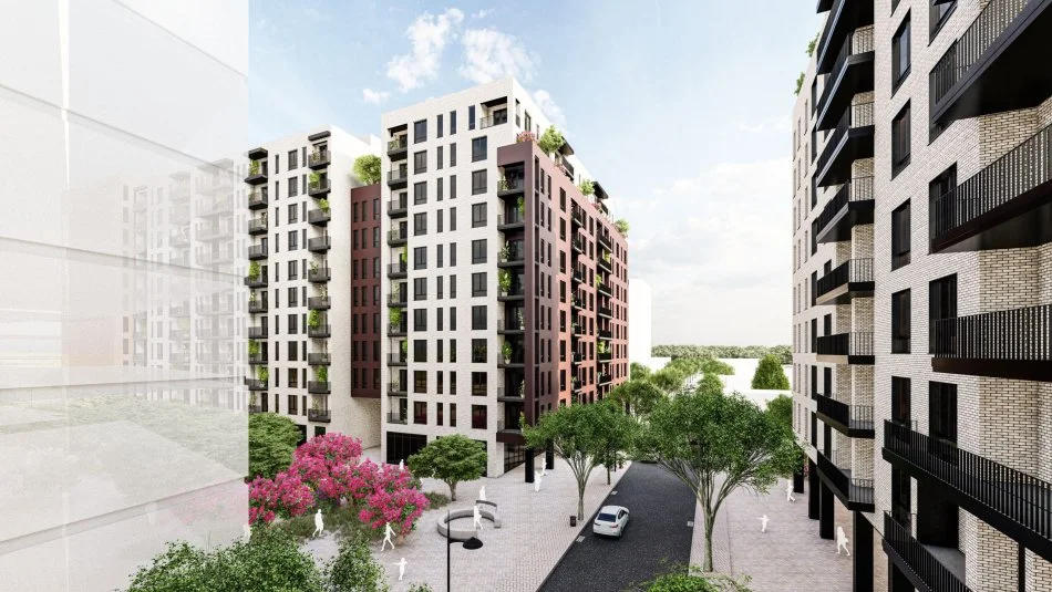 Tirane, jepet me qera apartament 1+1, Kompleksi Aura by Lim Em