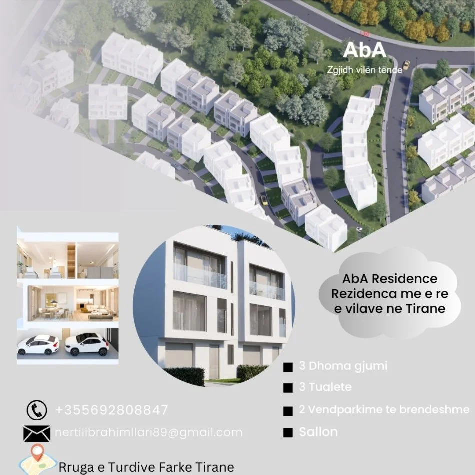 Tirane, shes apartament 3 Katshe Kati 3, 196 m² 360.000 € (Rruga e Turdive Farke)