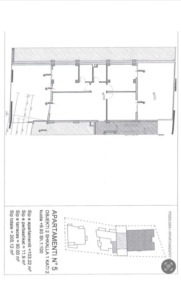 SHITET APARTAMENT 3+1+2 TE KOPESHTI ZOOLOGJIK