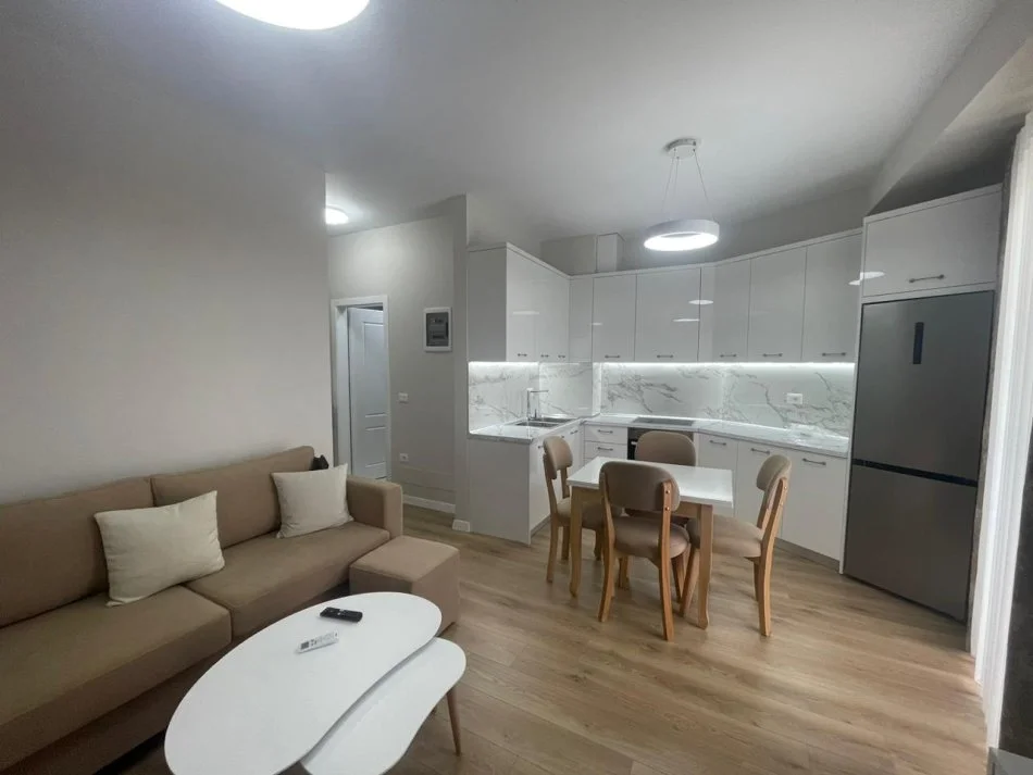 Tirane, jepet me qera apartament 1+1 Kati 6, 70 m² 600 € (river rezidence)