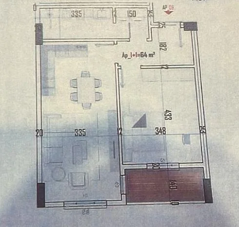 Tirane, shitet apartament 1+1 Kati 2, 75 m² 50.500 € (rruga Skenderbeu)