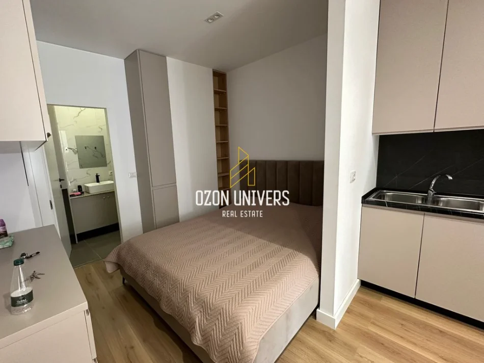 Tirane, jepet me qera apartament 1+1 Kati 0, 450 € (Rruga e Barrikadave)
