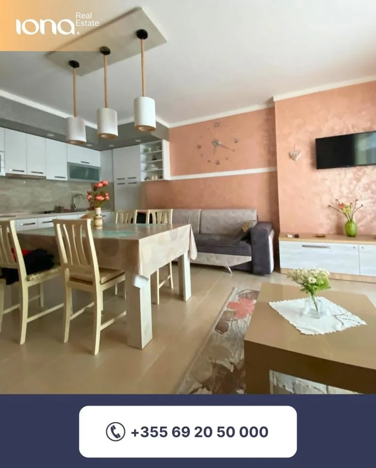 Golem, shitet apartament 1+1 Kati 3, 66 m² (Golem)