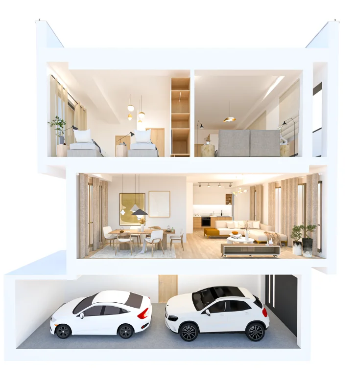 Tirane, shes Vile 3 Katshe Kati 3, 196 m² 300.000 € (Rruga Turdive)