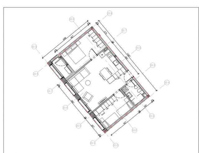 Tirane, shes apartament 2+1+BLK Kati 4, 86 m² 86.000  (Pasho Hysa)