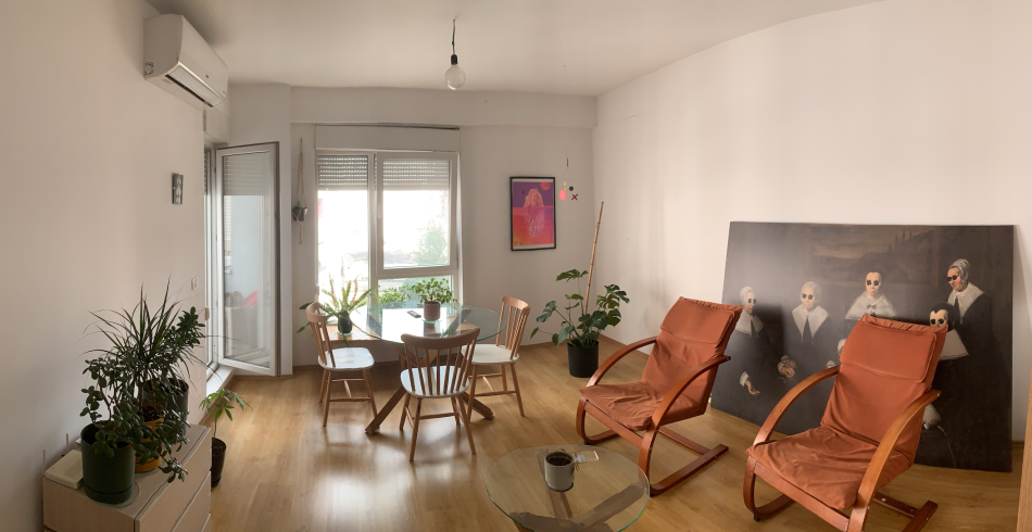 Tirane, ndarje qeraje apartament 2+1+Ballkon Kati 5, 84 m² 25.000 € (21. Rruga Frosina Plaku)