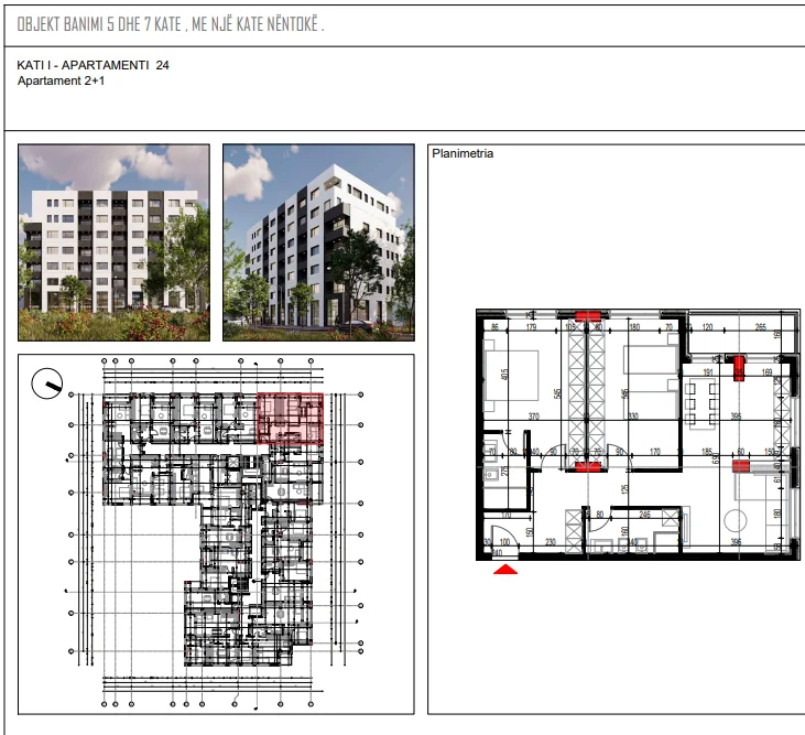 Tirane, jepet me qera 2+1 Kati 1, 117 m² 870 € 