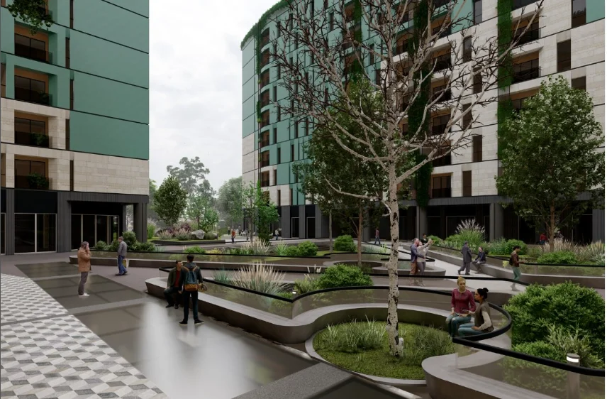 Tirane, shitet apartament 1+1+Ballkon Kati 8, 89 m² 171.000 € (RiverSide Residence)