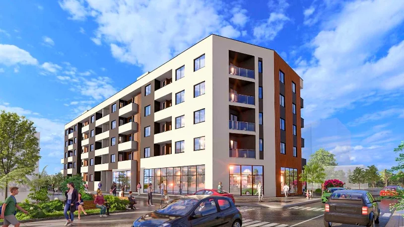 Tirane, shitet apartament 1+1+Ballkon Kati 2, 64 m² 54.400 € (Family Residence 2, Kamëz, Rruga OSBE)