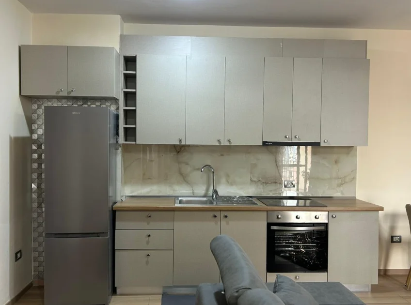 Tirane, jepet me qera apartament 1+1+Ballkon Kati 4, 65 m² 650 € (Prane Delijorgjit)