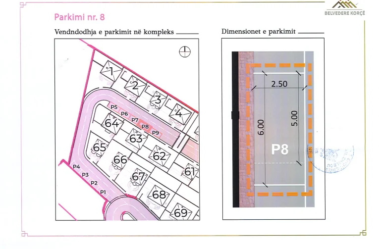 Korce, jepet me qera Vile 3 Katshe , 481 m² 355.960 € (Vila Belvedere tek mali I thate)