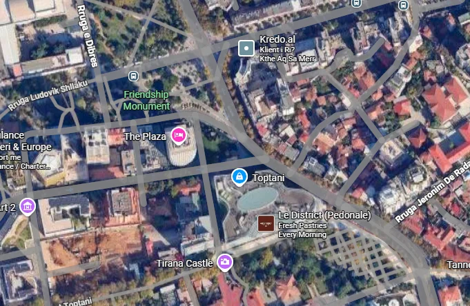 Tirane, shitet dyqan Kati 0, 180 m² 1.100.000 € 