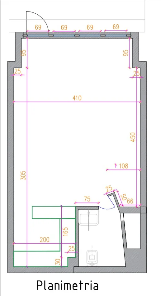 Tirane, jepet me qera zyre Kati 0, 35 m² 300 € (komuna e parisit)