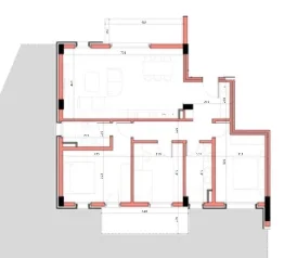Tirane, shitet apartament 3+1+Ballkon Kati 1, 150 m² 477.000 € (Maison De La Terre – Mjull-Bathore)
