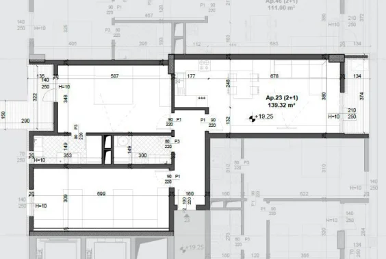 Tirane, shitet apartament 2+1+Ballkon Kati 5, 139 m² 188.000 € (Mei's Garden Residence)