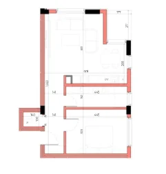 Tirane, shitet apartament 1+1+Ballkon Kati 0, 78 m² 188.000 € (Maison De La Terre – Mjull-Bathore)