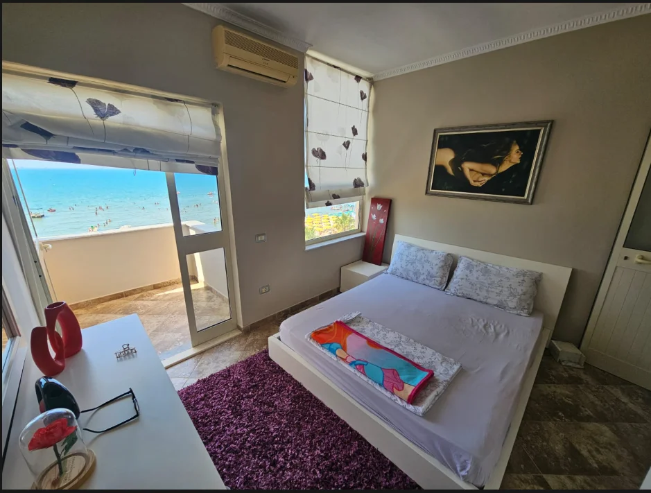 Durres, jepet me qera apartament 1+1 Kati 4, 60 m² 600 € (Shetitorja e Plazhit, Durrës, Albania)