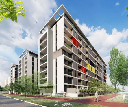Tirane, jepet me qera apartament 1+1+Ballkon Kati 2, 58 m² 422 € 