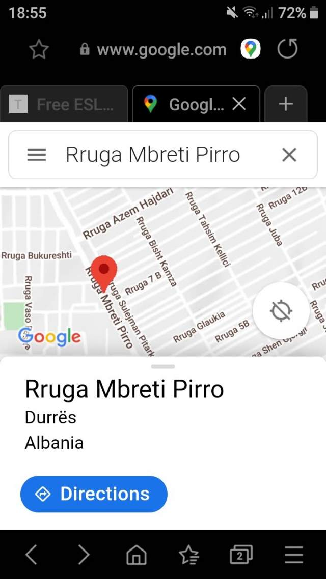 Durres, jepet me qera 1 Katshe Kati 0, 70 m² 10.000 Leke