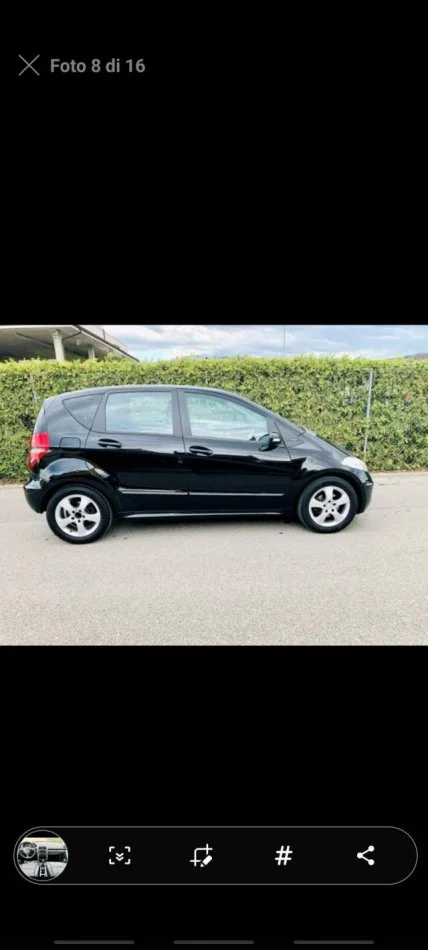 Tirane, shes makine Mercedes Benc A Klas 2006 Nafte, e zeze manuale Kondicioner 250.000 km 1,900 €