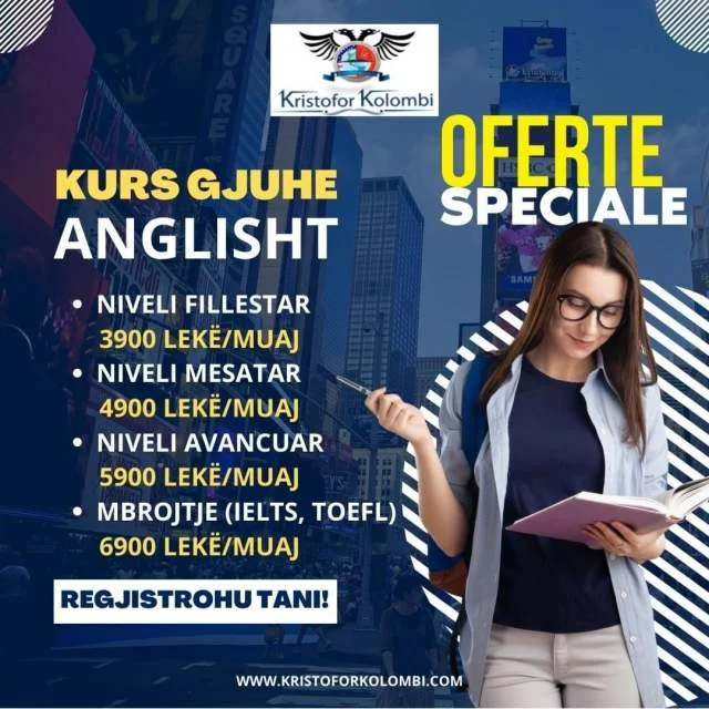 Tirane, ofrojme kurse gjuhe Anglisht