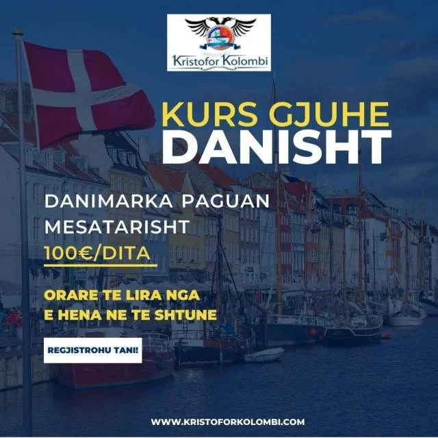 Tirane, ofrojme kurse gjuhe Danisht