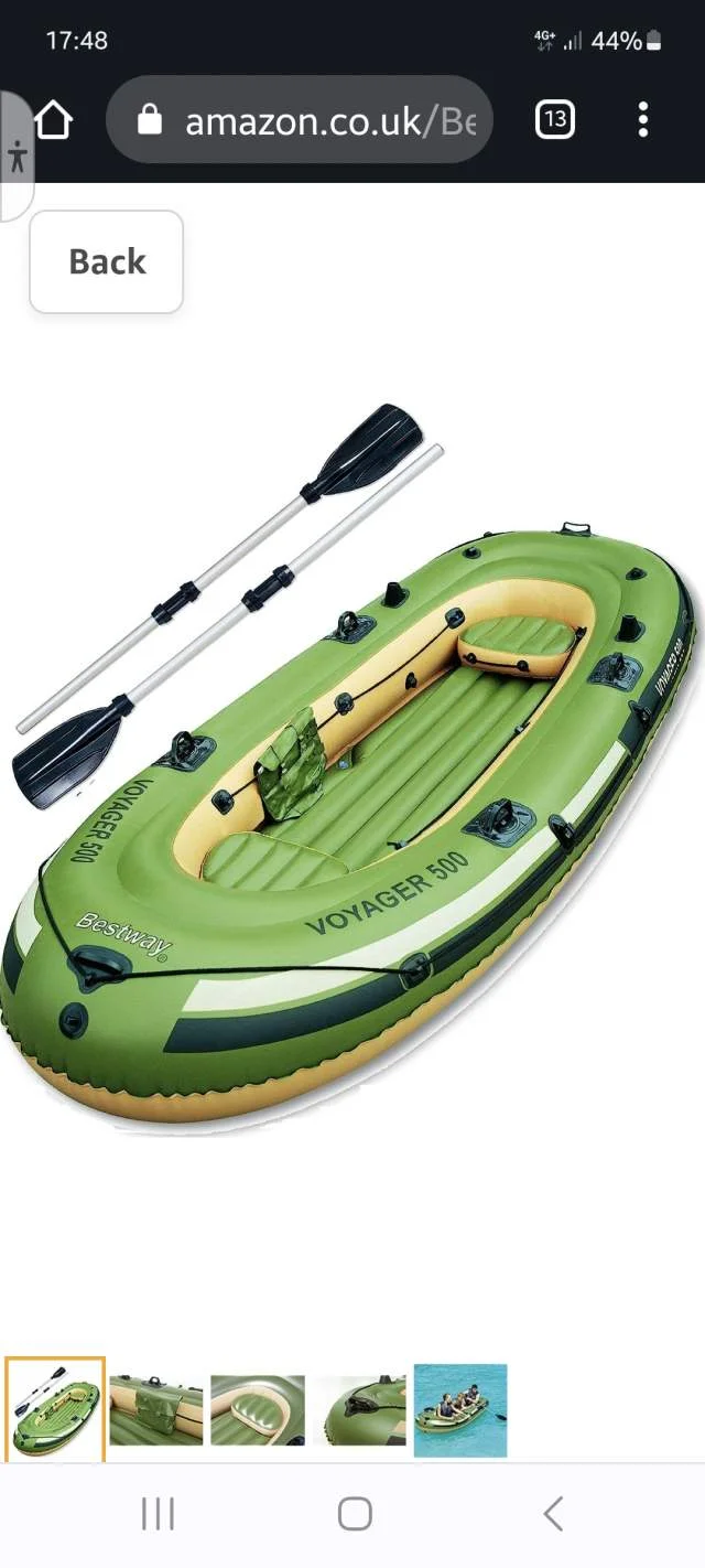 Orikum, shes gomone Bestway voyager 500 Viti 2021, 10.000 Leke