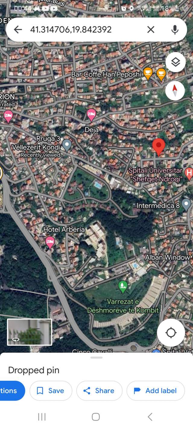 Tirane, jepet me qera Vile 4 Katshe (Rruga 3 Vellezerit Kondi)