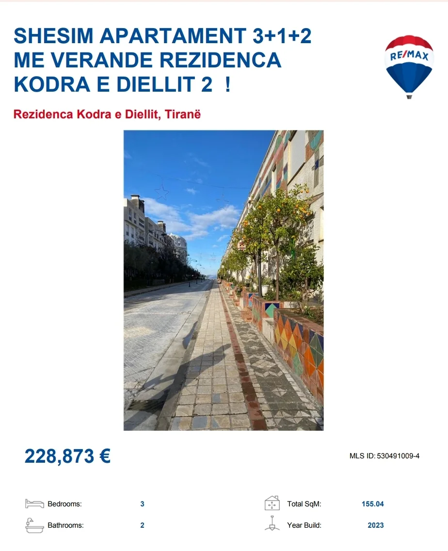 📢Ofrohet Për Shitje Ap 3+1+2 🕹️Kodra E Diellit 2