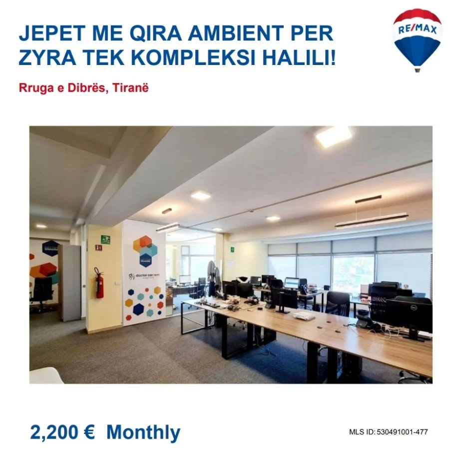 Oforhet Për Qira Ambjent Zyre 📍 Kompleksi Halili