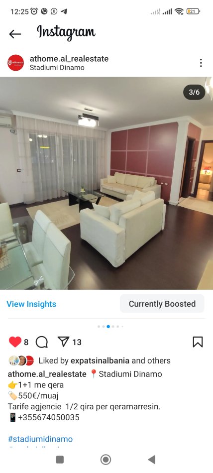 Tirane,  qera apartament 1+1+Ballkon Kati 5, 59 m² 499 € (Sulejman Delvina)