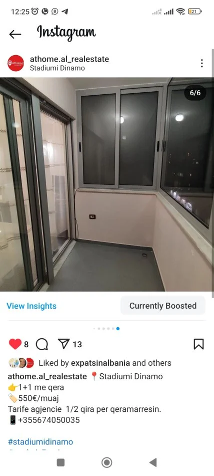 Tirane,  qera apartament 1+1+Ballkon Kati 5, 59 m² 499 € (Sulejman Delvina)