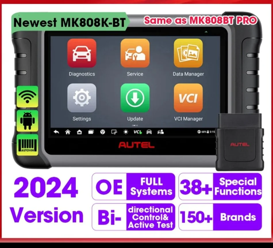 Tirane, shes Tablet Autel MaxiCom MK808k-BT