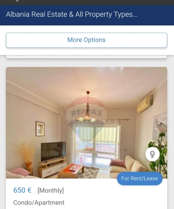 Tirane, jepet me qera apartament 3+1 Kati 3, 120 m² 650 € (Ambasada Gjermane)