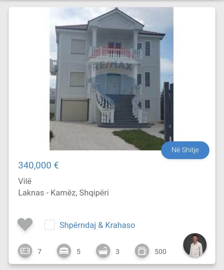 Tirane, shitet 2 Katshe Kati 2, 500 m² 340.000 € (Laknas)