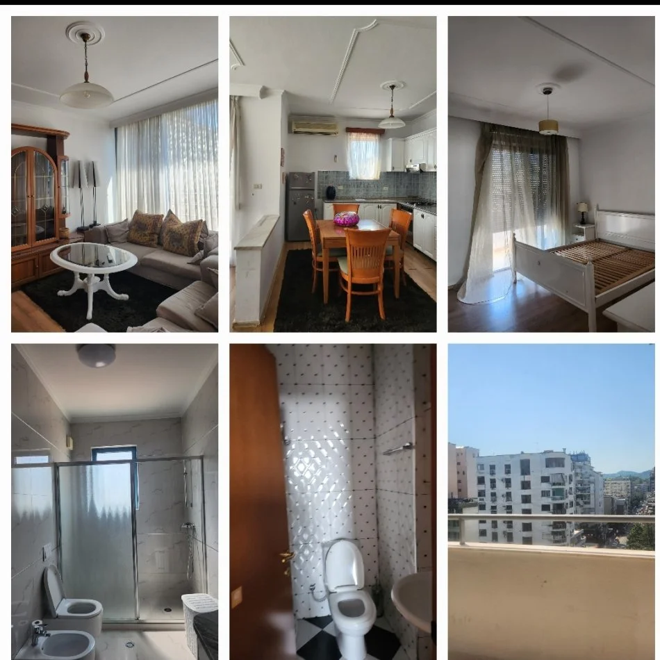 Tirane, jepet me qera apartament Bllok2+1+Ballkon Kati 7, 125 m² 800 € (Rr.Vaso Pasha)