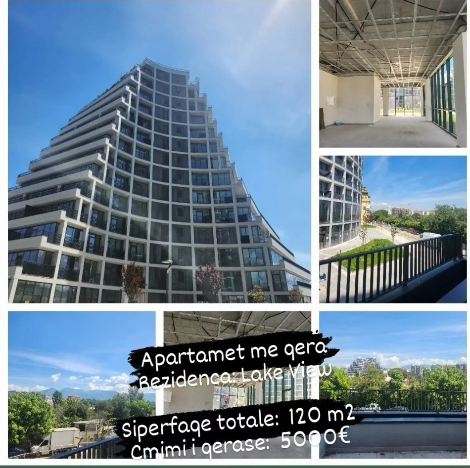 Shqiperi, jepet me qera ambjent biznesi Lake View Kati 0, 125 m² 120 € (Rruga Liqenit)