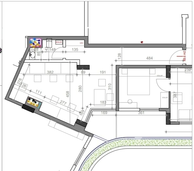 Shqiperi, shes 1+1 Kati 8, 59 m² 128.900 € (Vasil Shanto)