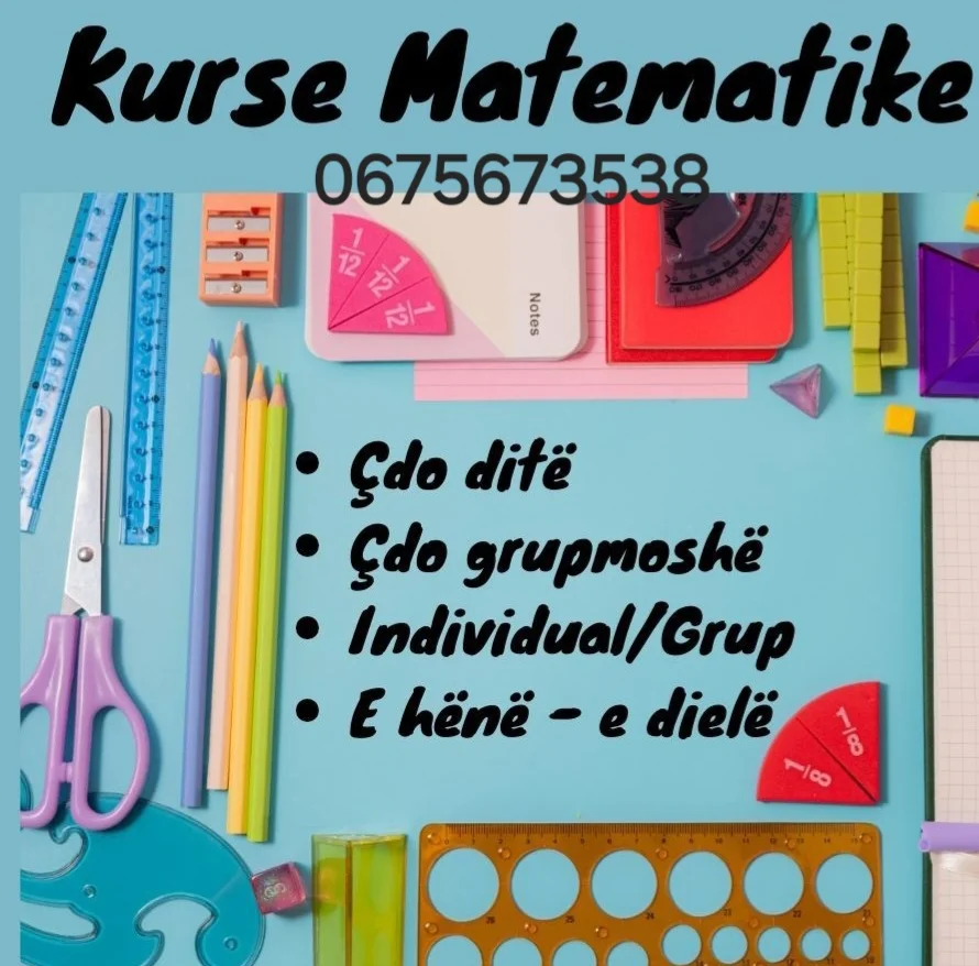 Tirane, kurse MATEMATIKE/ CONCORD CENTER