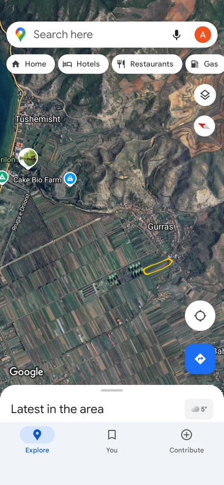 Pogradec, shitet toke , 6.000 m² 600.000 € (Drilon)