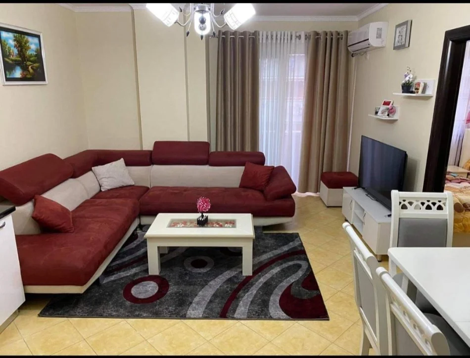 Tirane, jepet me qera apartament 2+1+Ballkon Kati 5, 80 m² (Pran EJA STUDIO ,Astir)