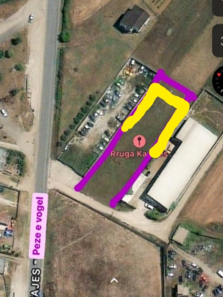 PEZÈ VOGÈL... SHITET 1000 M2 TOKÈ PÈR NDÈRTIM  63  EURO /M2