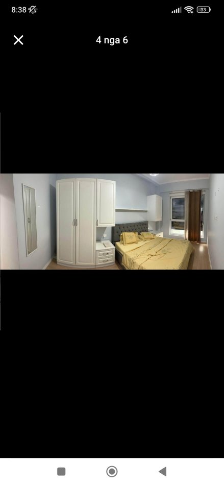 Tirane, jepet me qera apartament 1+1+Aneks+Ballkon Kati 3, 58 m² 550 € (Kompleksi Kontakt pran 21 dhjetorit)