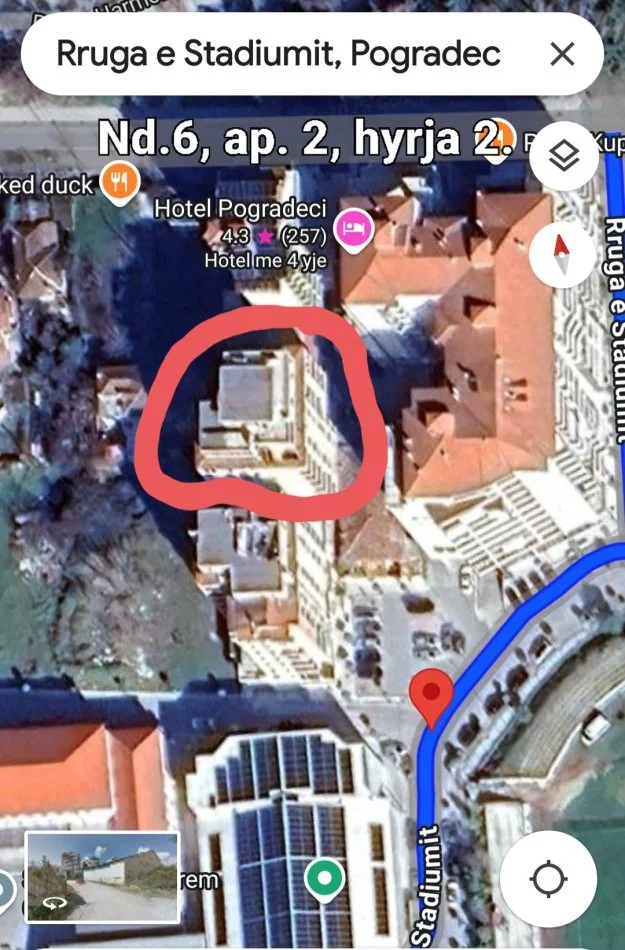 Jepet me qera apartament 1+1+Aneks+Ballkon Kati 2, 40 € (Rruga e stadiumit Pogradec)