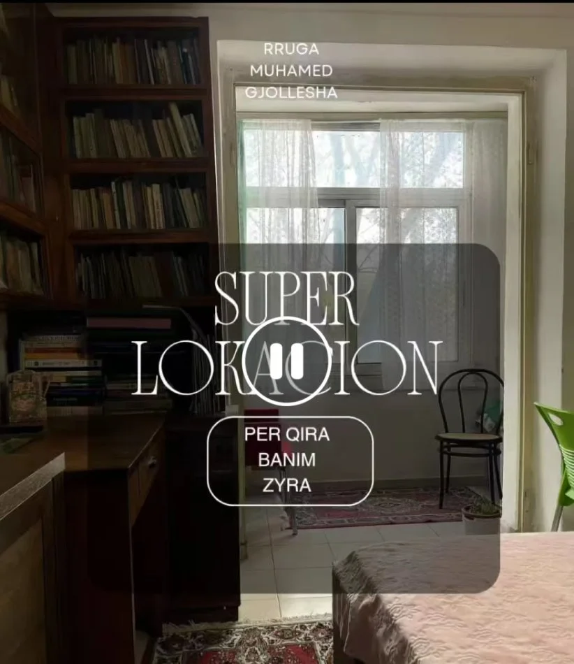 Tirane, jepet me qera apartament 1+1 Kati 2, 60 m² 600 € (Rruga Muhamed Gjollesha)