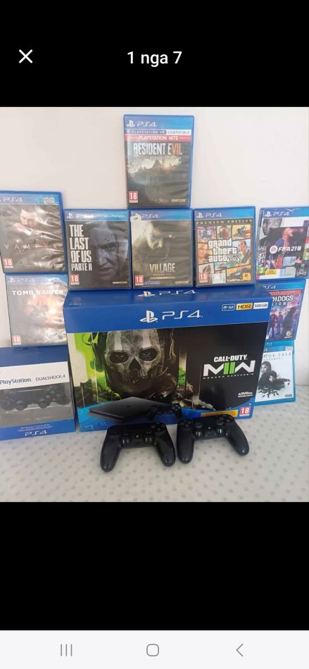 Tirane, shes okazion ps4 slim me garanci 280 €