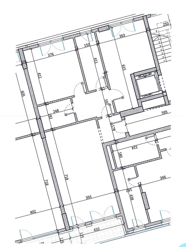 Tirane, shes apartament 2+1+2  Don Bosko Kati 4, 111 m² 195.904 €