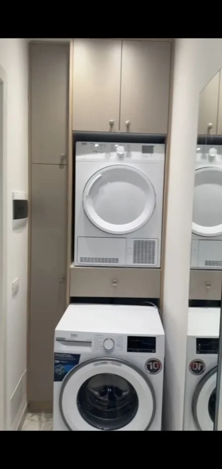 Tirane, jepet me qera apartament 1+1 Kati 6, 65 m² 800 € (1+1+Parkim, Rruga e Kavajes, prane bllokut te ambasadave,)