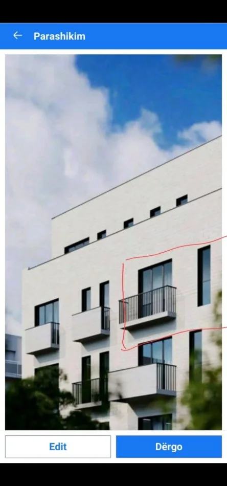 Tirane, shitet apartament 1+1 Kati 3, 52 m² (Hamdi Sina)